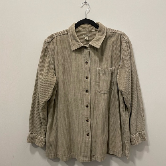 L.L. Bean Tops - LL Bean Corduroy Shirt